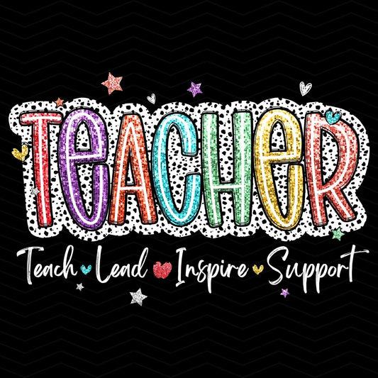 TCHR 145 – TEACH LEAD INSPIRE WHITE