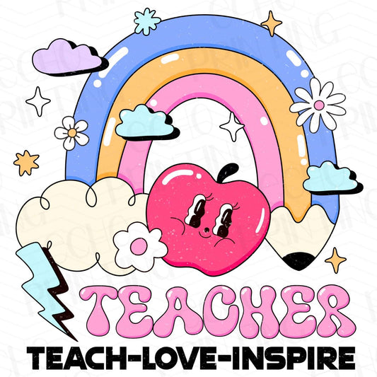 TCHR 148 – TEACHER LOVE RAINBOW