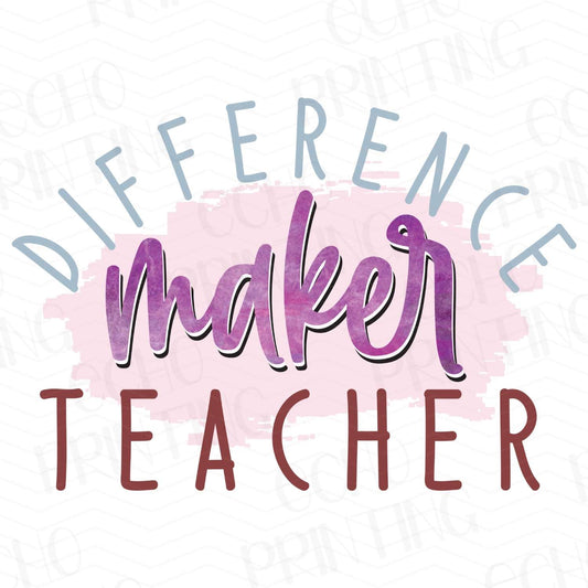 TCHR 15 – DIFFERENCE MAKER