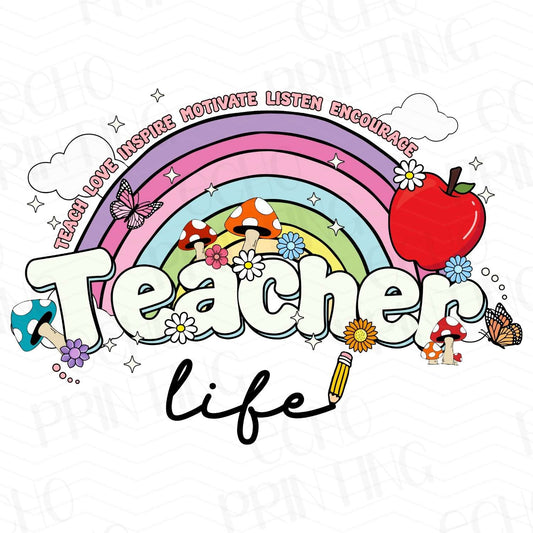 TCHR 175 – TEACHER LIFE RAINBOW
