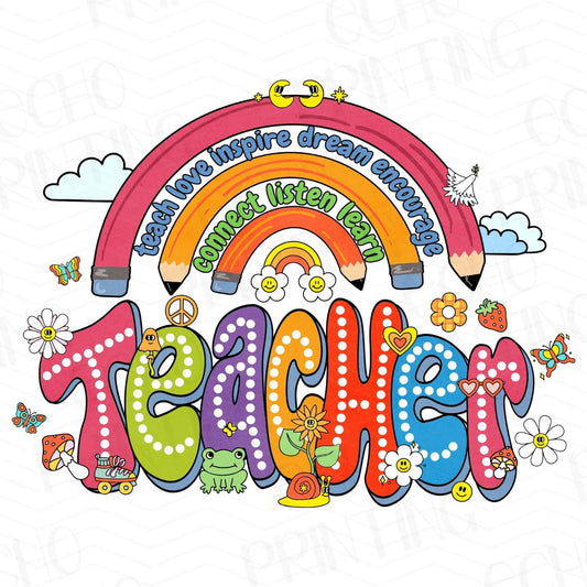 TCHR 178 – COLORFUL RAINBOW TEACHER