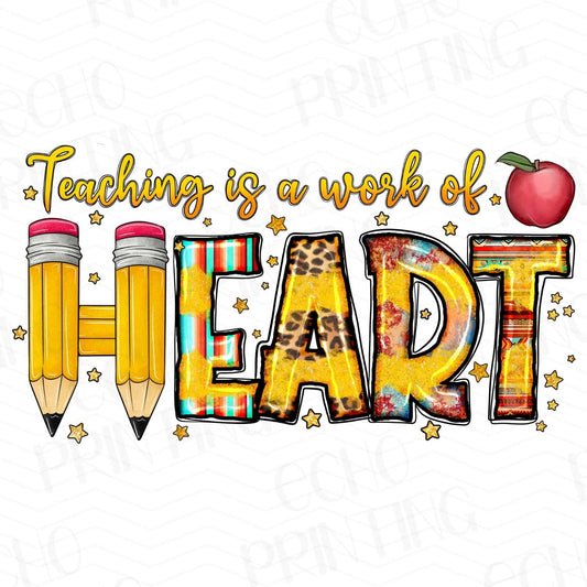 TCHR 191 – TEACHING IS A WORK OF HEART