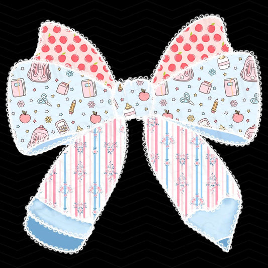 TCHR 195 – STRIPED SCHOOL BOW