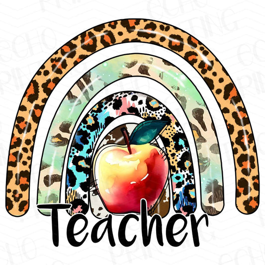 TCHR 205 – LEOPARD RAINBOW TEACHER