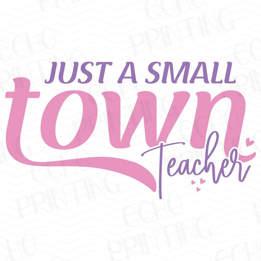TCHR 252 – JUST A SMALL TOWN TEACHER