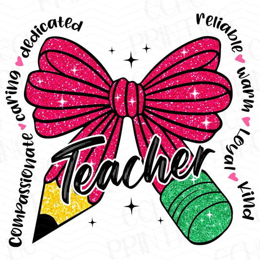 TCHR 302 – BOW WITH TEACHER TRAITS