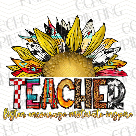 TCHR 332 – SUNFLOWER TEACHER