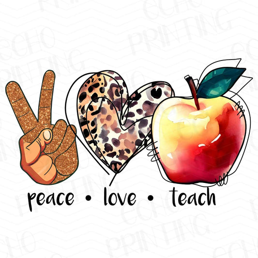 TCHR 36 – PEACE LOVE TEACH