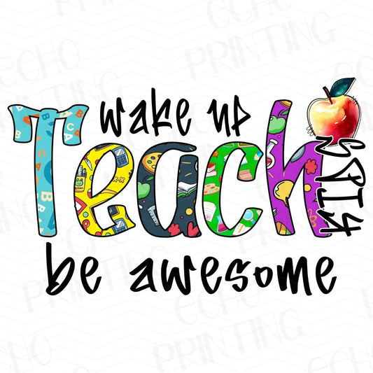 TCHR 40 – WAKE UP TEACH BE AWESOME