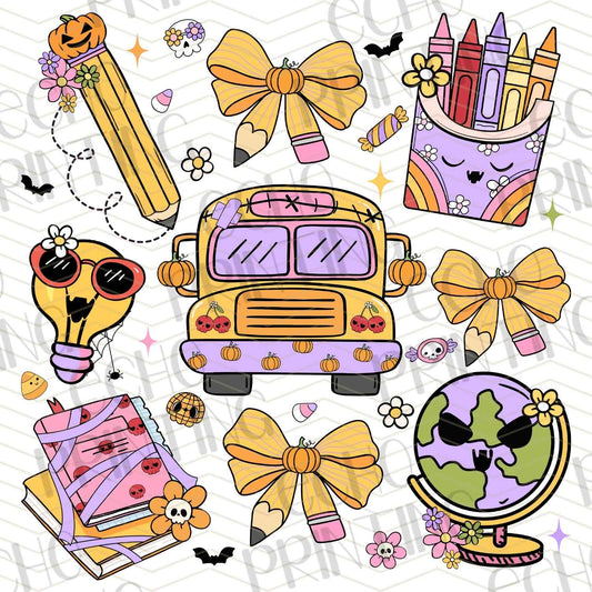 TCHR 412 - TEACHER SCHOOL SUPPLIES BOWS