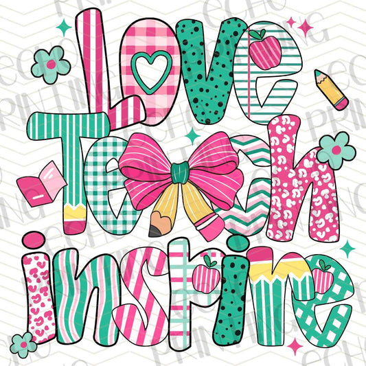 TCHR 413 - LOVE INSPIRE TEACH COLORFUL