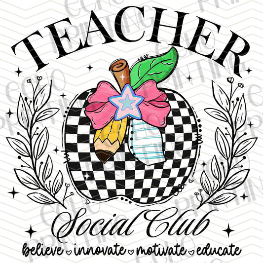 TCHR 422 - TEACHER SOCIAL CLUB