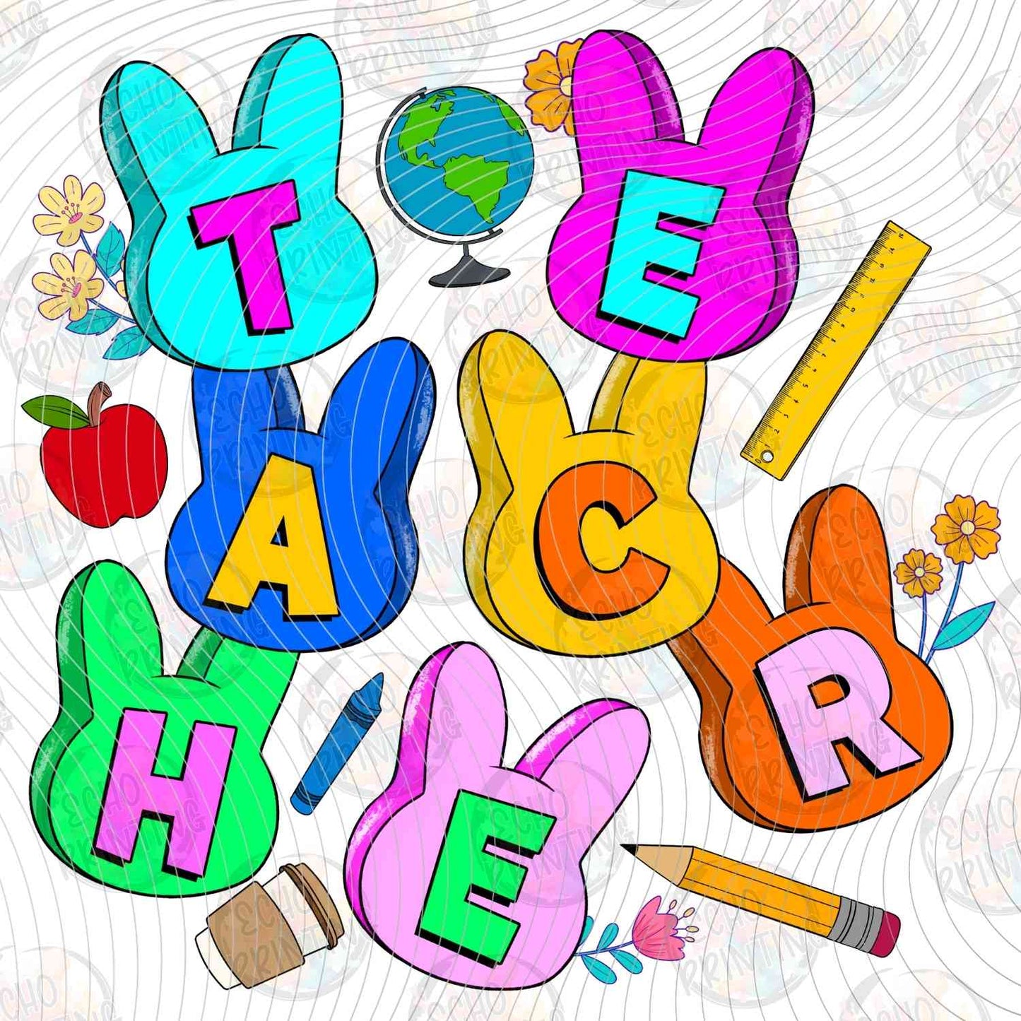EDCTR 441 - TEACHER WITH PENCIL AND APPLE