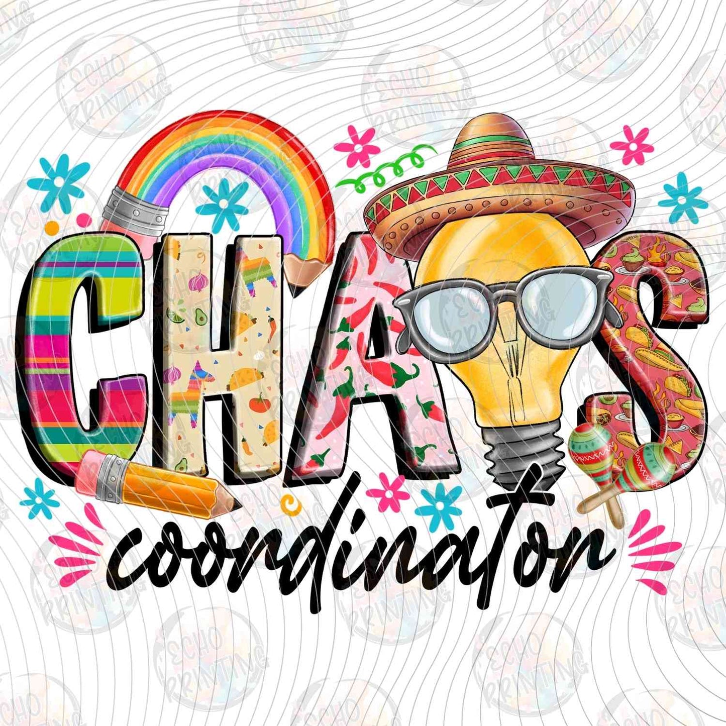 EDCTR 443 - CHAOS COORDINATOR WITH LIGHT BULB
