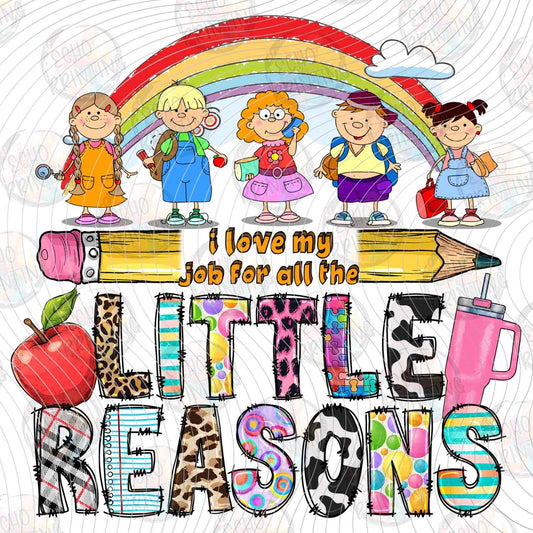 EDCTR 448 - I LOVE MY JOB FOR ALL THE LITTLE REASONS