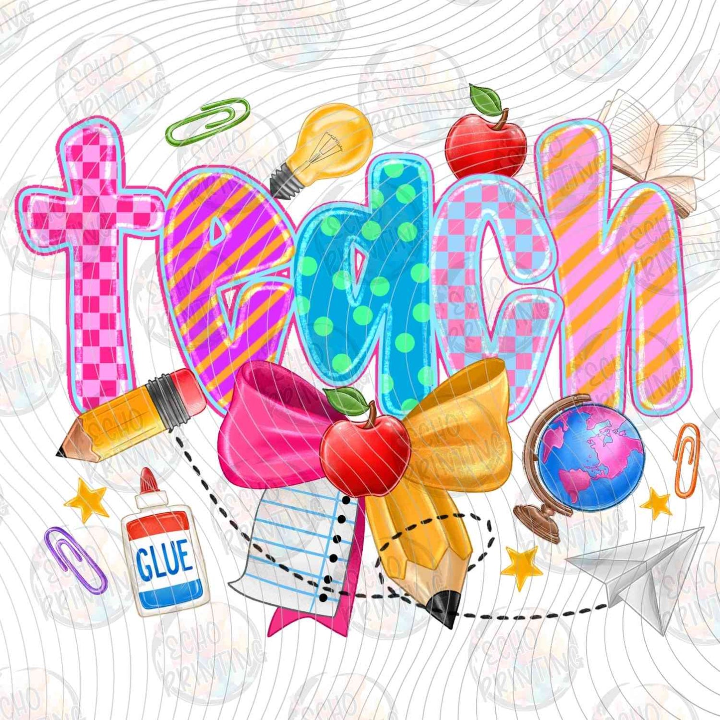 EDCTR 480 - TEACH COLORFUL LETTERS WITH BOW
