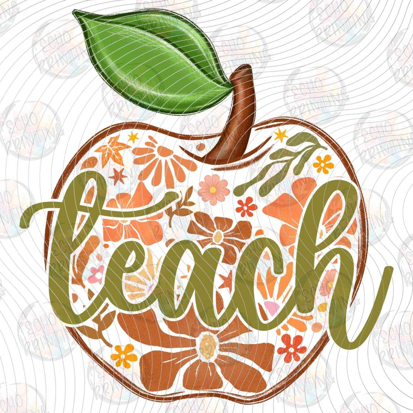EDCTR 481 - TEACH LEOPARD PRINT APPLE
