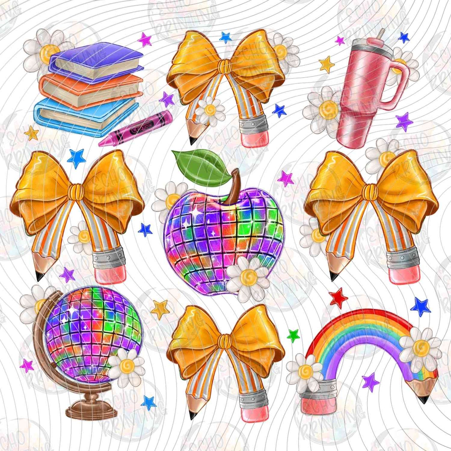 EDCTR 491 - TEACHER ELEMENTS WITH ORANGE BOWS