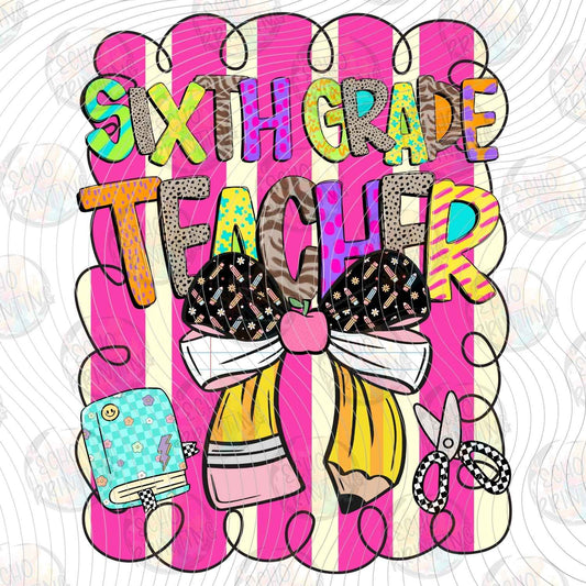 EDCTR 643 - SIXTH GRADE TEACHER COLORFUL CLASSROOM