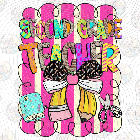 EDCTR 651 - SECOND GRADE TEACHER COLORFUL EDUCATOR