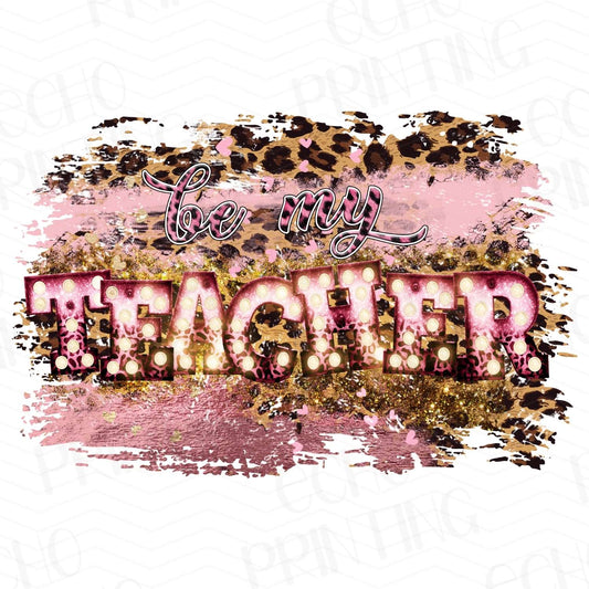 TCHR 68 – GLITTERY PINK TEACHER