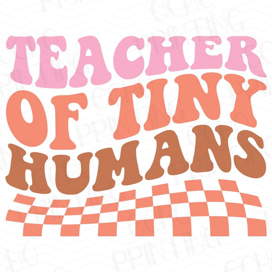 TCHR 71 – TEACHER OF TINY HUMANS CHECKERED