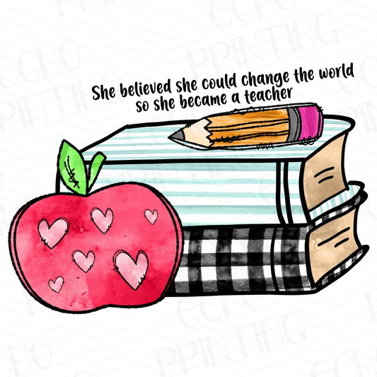 TCHR 95 – SHE BECAME A TEACHER