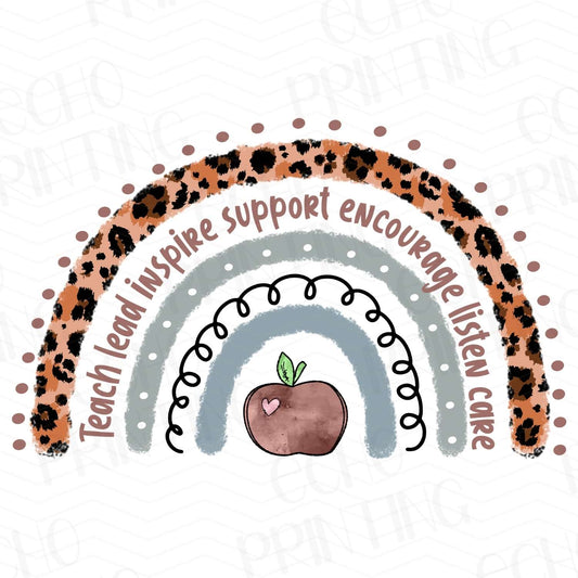 TCHR 98 – TEACH INSPIRE SUPPORT RAINBOW