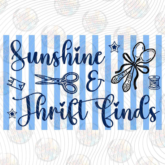TRFG 15 - SUNSHINE AND THRIFT FINDS