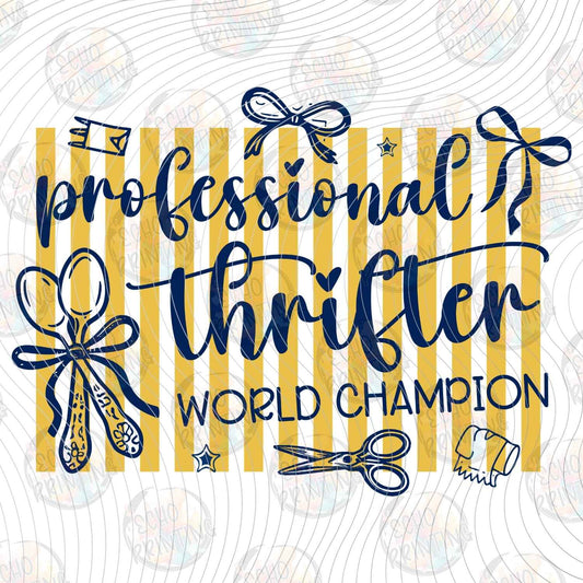 TRFG 19 - PROFESSIONAL THRIFTER WORLD CHAMPION
