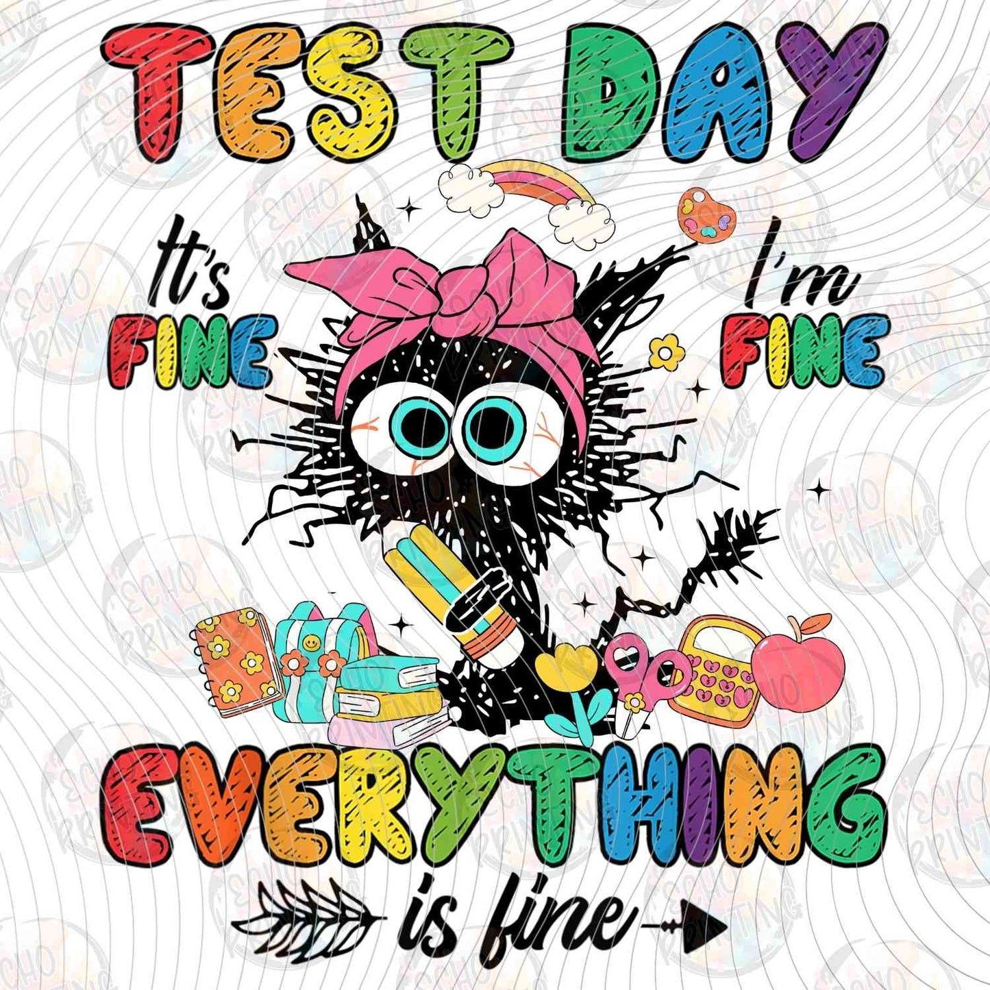 TSDG 106 - TEST DAY FRAZZLED CAT