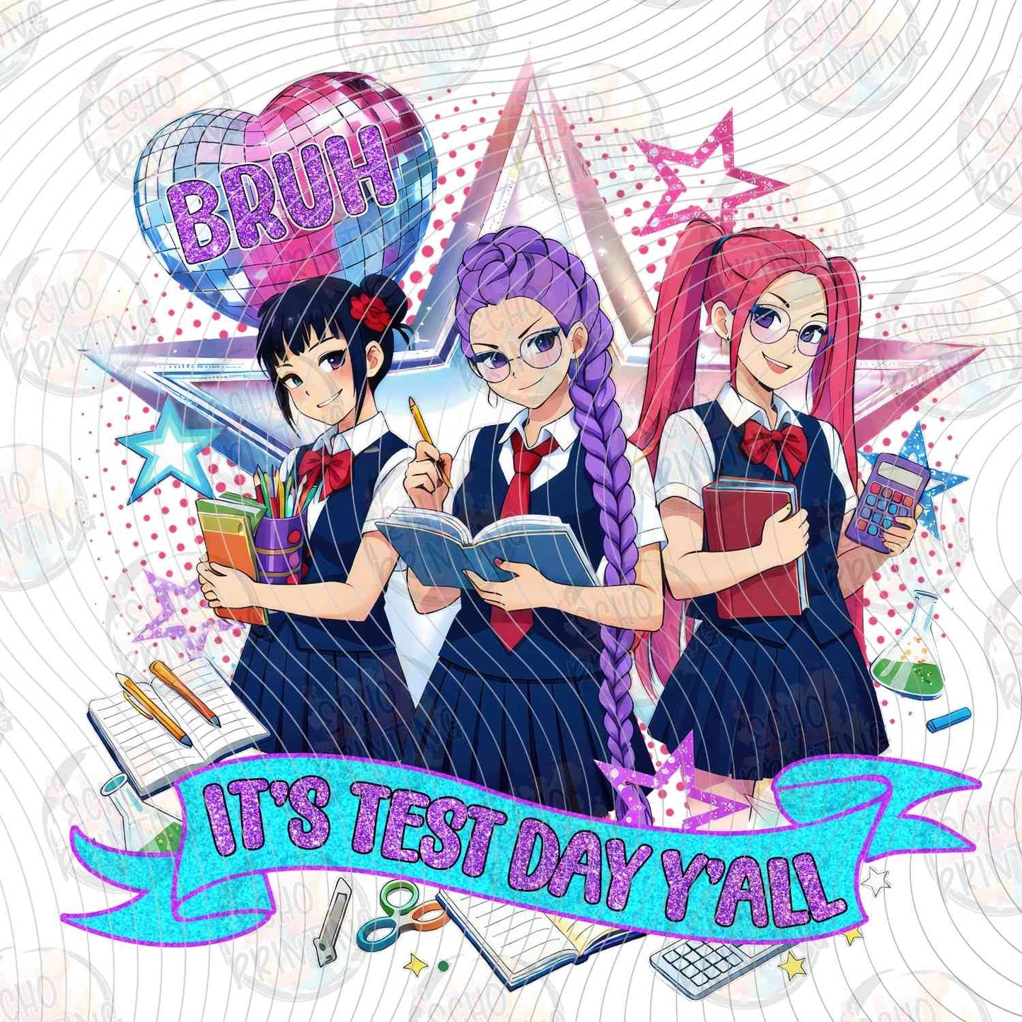TSDG 15 - TEST DAY ANIME STUDENTS