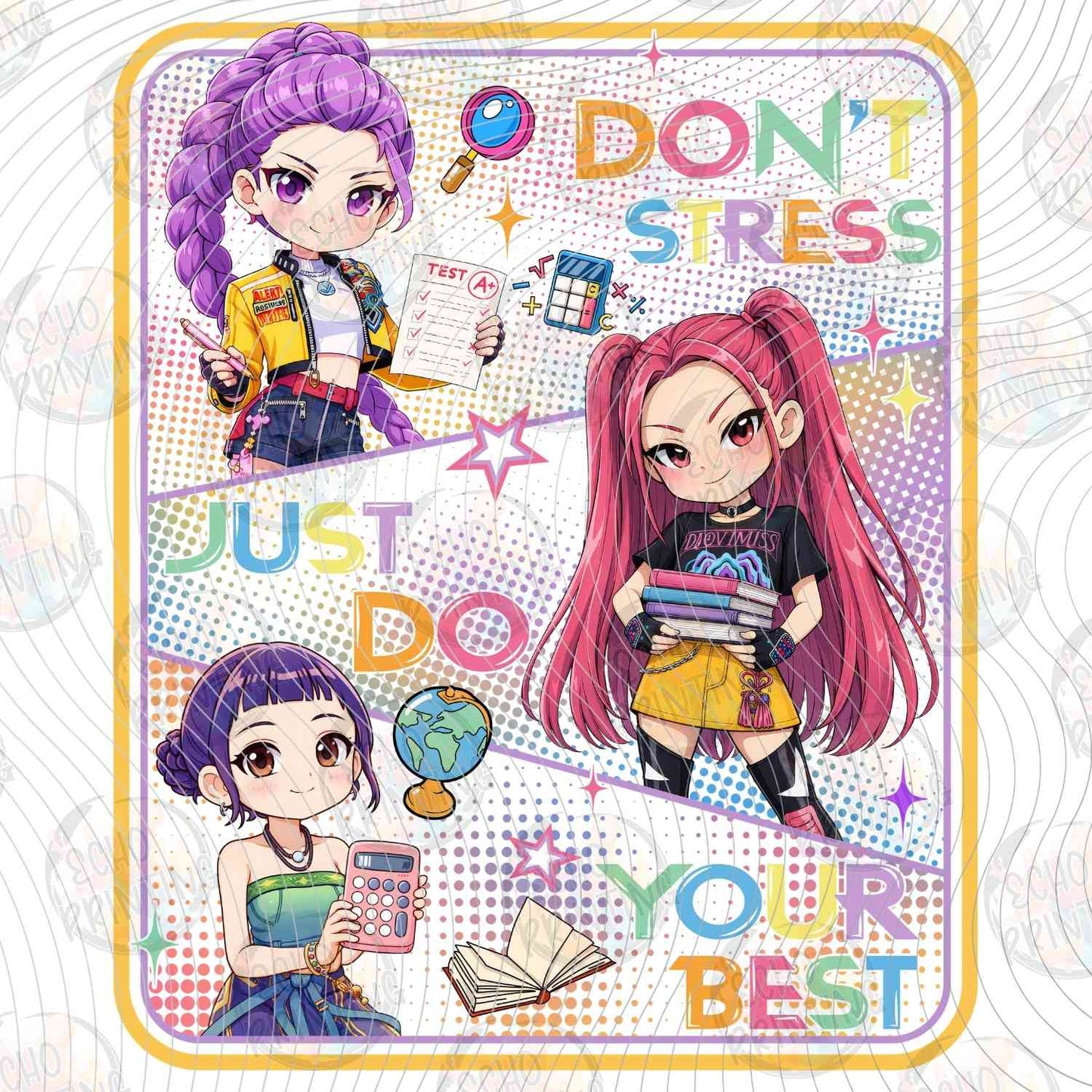 TSDG 23 - DONT STRESS ANIME GIRLS