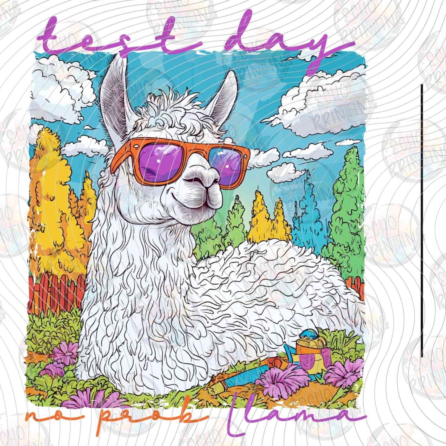 TSDG 33 - DONT STRESS COOL LLAMA