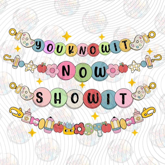 TSDG 56 - KNOW IT SHOW IT BEADS