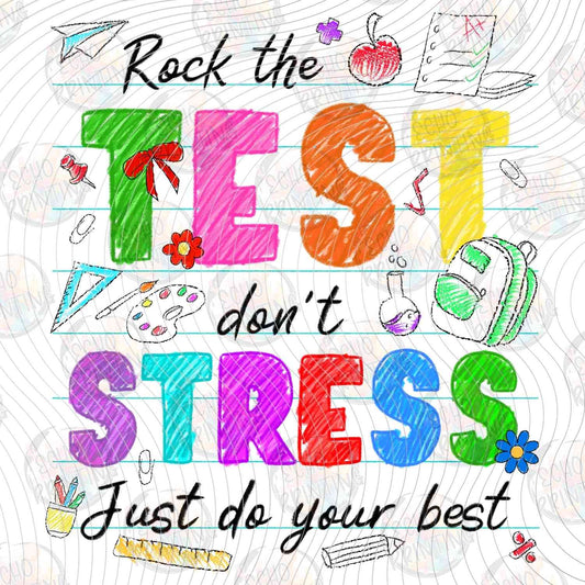 TSDG 73 - ROCK THE TEST TYPOGRAPHY
