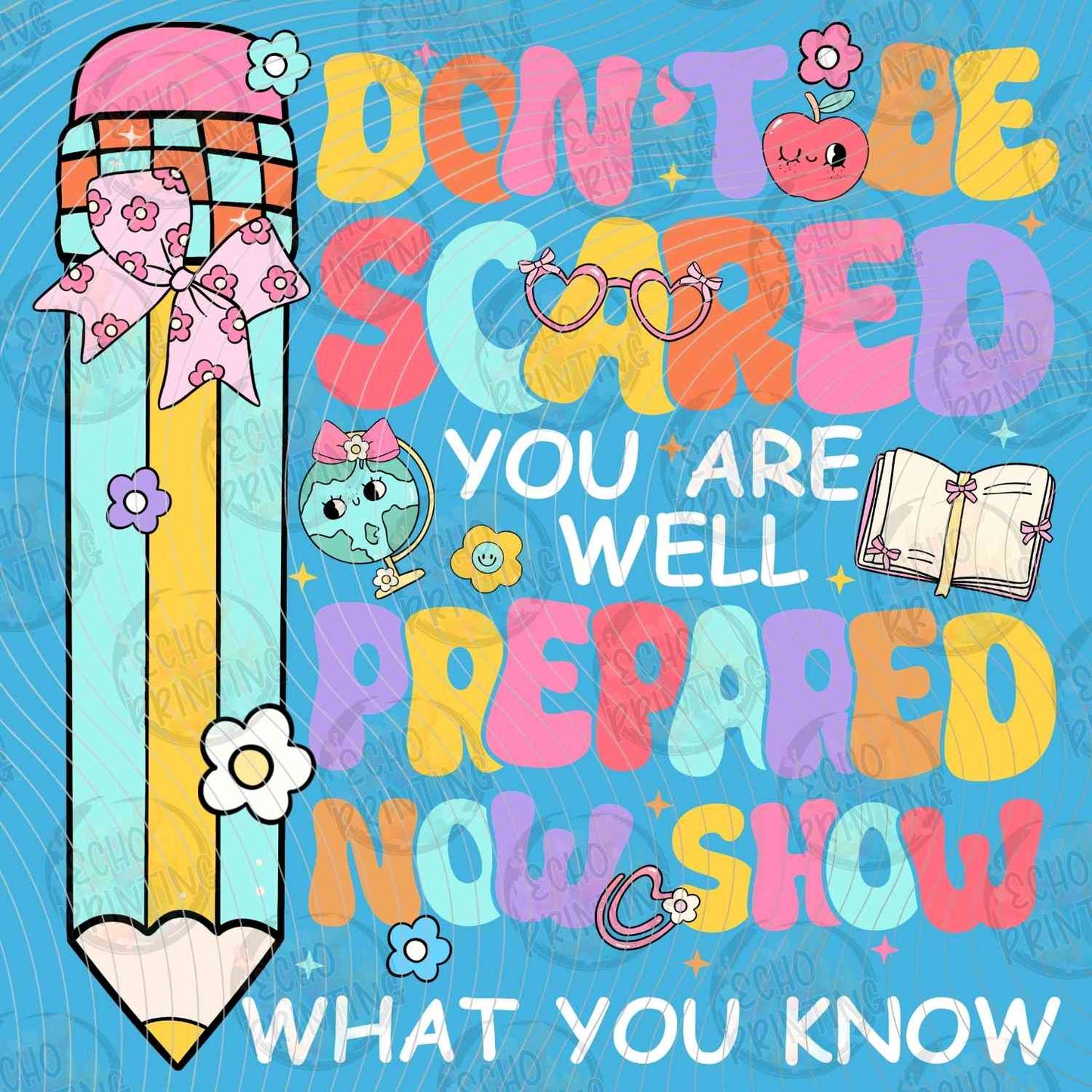 TSDG 88 - DONT BE SCARED BLUE PENCIL