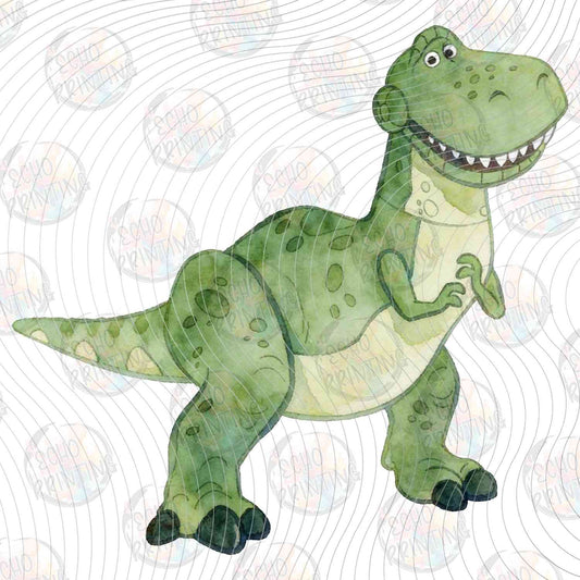 TSTRG 106 - GREEN DINOSAUR STANDING