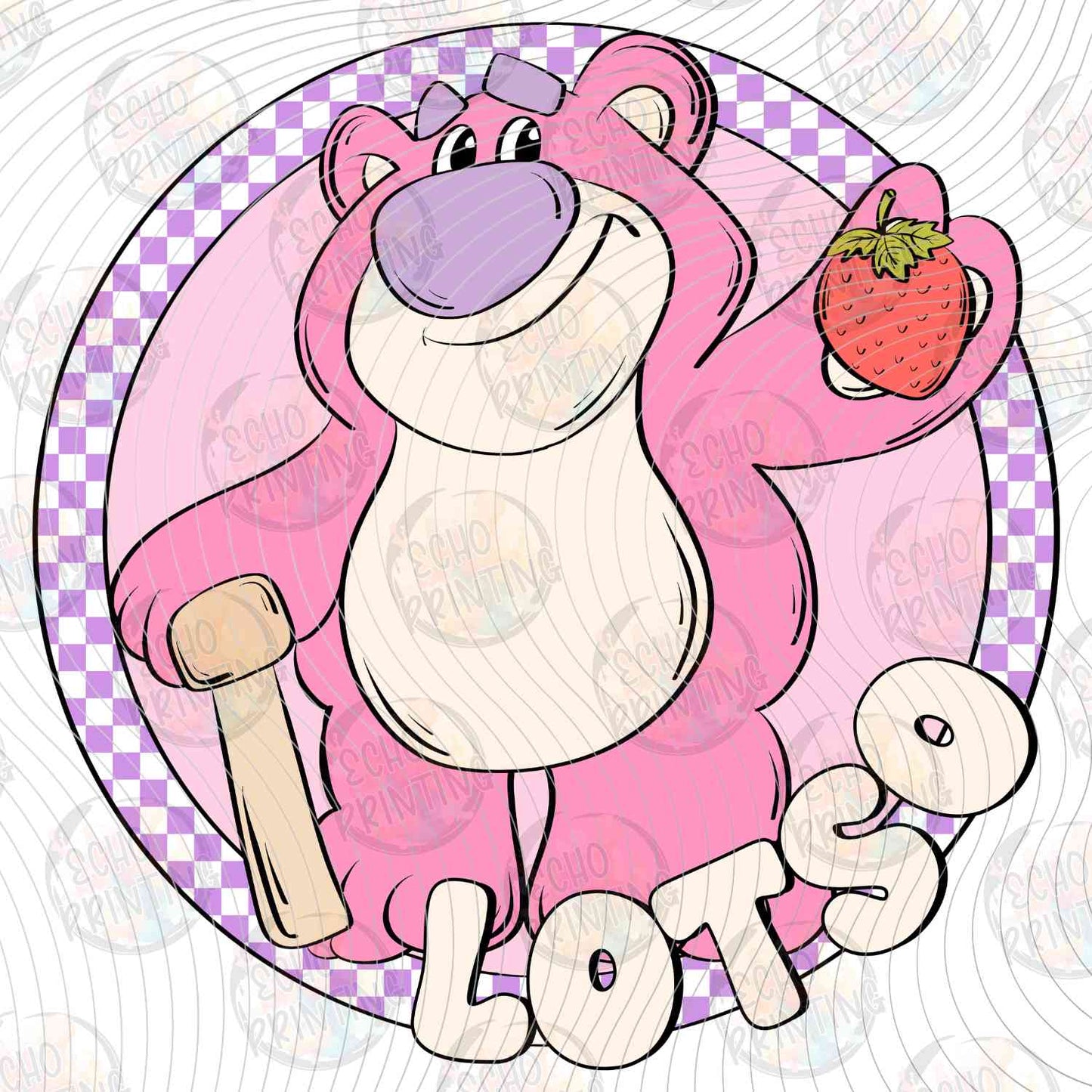 TSTRG 137 - PINK BEAR