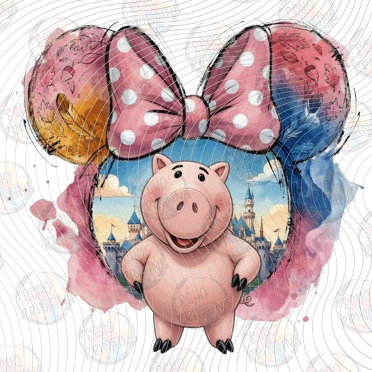 TSTRG 48 - PINK PIG COLOR SPLASH
