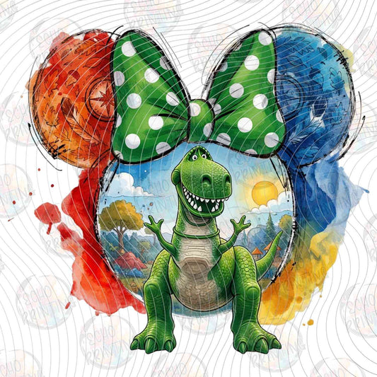 TSTRG 49 - DINOSAUR COLOR SPLASH