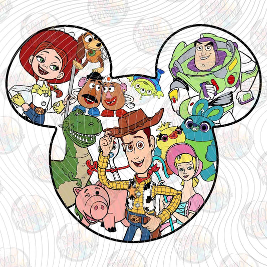 TSTRG 57 - CHARACTER HEAD CIRCLE