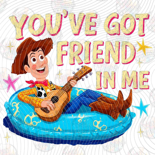 TSTRG 58 - FRIEND QUOTE GUITAR