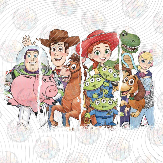TSTRG 63 - FULL TOY CHARACTER GROUP