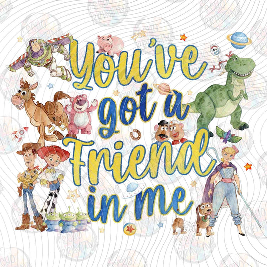 TSTRG 86 - FRIENDSHIP QUOTE CIRCLE
