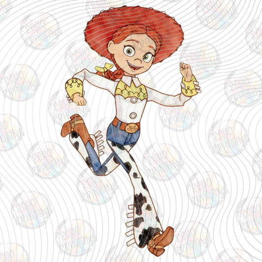 TSTRG 94 - COWGIRL RUNNING