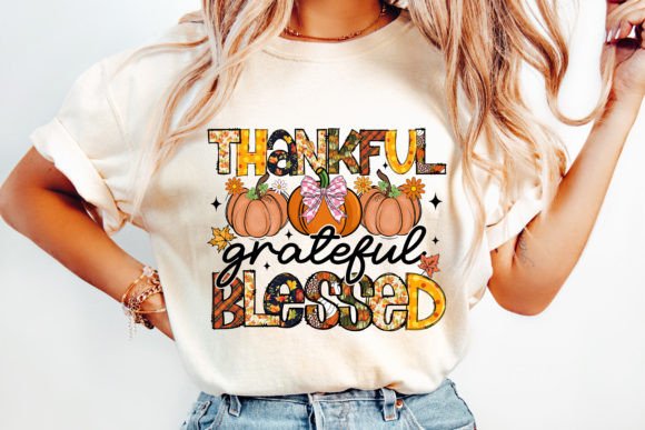 E58707 - Thankful, Grateful, Blessed