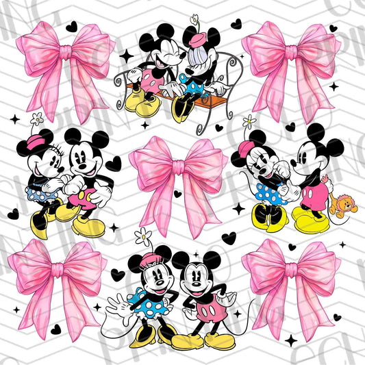 VLTC 124 – MOUSE FRIENDS WITH PINK BOWS