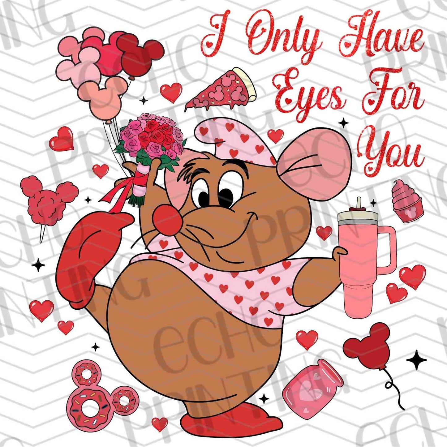 VLTC 139 – CUTE CHIPMUNK WITH LOVE TREATS