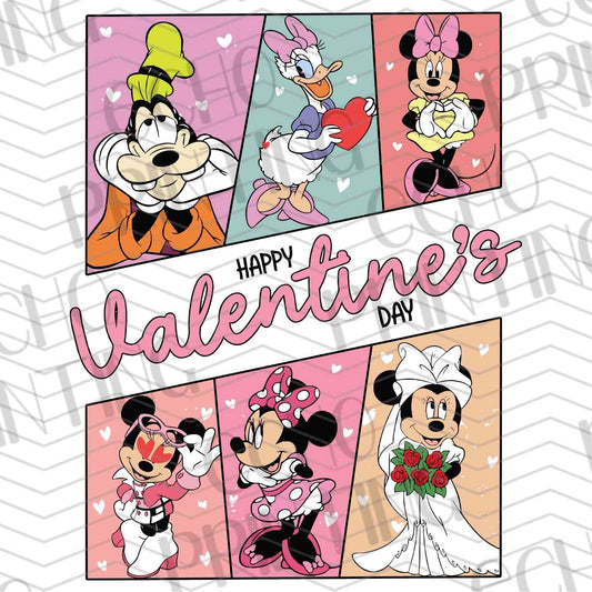 VLTC 13 - MOUSE FRIENDS VALENTINE PANELS